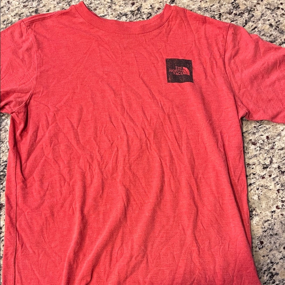 The North Face boys Vibrant Red Tee
